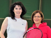 Das Siegerpaar (v. l.) Gabriele Kampka und Ria Jeuther.