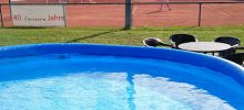 Benutzung Swimmingpool auf unserer Tennisanlage