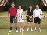 Von links: Gerhard Labs, Ilse Paul, Doris Primbs, Gerhard Braun