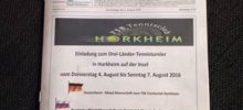TSB Tennisclub Horkheim – vor ab Info von Drei-Länder Turnier